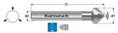 Εικόνα της Φρέζα μετάλλου τρύπας κοβαλτίου  20.5 mm Karnasch