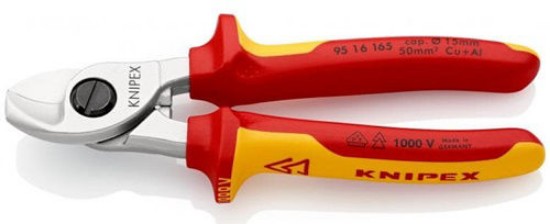 Εικόνα της Κόφτης καλωδίων 165 mm vde Knipex