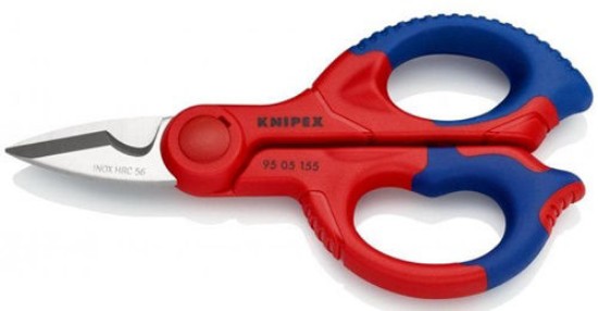 Εικόνα της Ψαλίδι ηλεκτρολογικό 155 mm Knipex