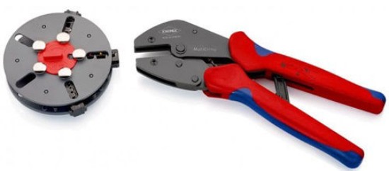 Εικόνα της Πρέσα ακροδεκτών 0,25-6,0 mm² MultiCrimp Knipex