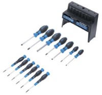 Εικόνα της Σετ κατσαβιδιών και μύτες σε πλαστική βάση 29 τεμαχίων Bgs