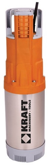 Εικόνα της Υποβρύχια αντλία άρδευσης αυτόματης λειτουργίας 1000watt inox Kraft