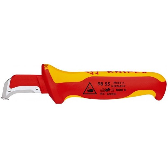 Εικόνα της Μαχαίρι απογύμνωσης vde 180mm Knipex