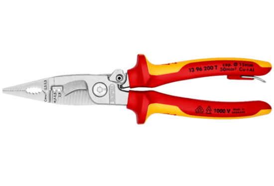 Εικόνα της Πένσα ηλεκτρολόγου vde 200 mm Knipex