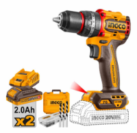 Εικόνα της Δραπανοκατσάβιδο Compact Μπαταρίας 20V 2*4.0Ah Li-Ion 96Nm INGCO