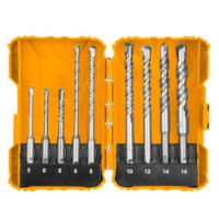 Εικόνα της Τρυπάνια SDS Plus 5-16mm Σετ 9 τεμ.INGCO