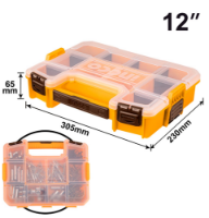 Εικόνα της Ταμπακιέρα Πλαστική 12" Ingco