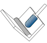 Εικόνα της Φρέζα καρβιδίου 8*20*6*65 Karnasch