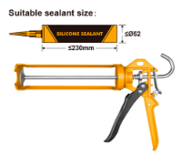 Εικόνα της Πιστόλι Σιλικόνης 9" BT INGCO