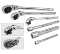 Εικόνα της Σετ καστάνιες σπαστές 1/4'' - 3/8'' - 1/2'' 6 τεμ Satra