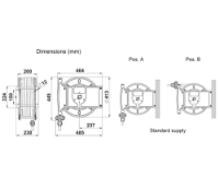 Εικόνα της Ανέμη αυτόματη β.τ. χωρίς σωλήνα και ρακόρ 20μ Falcom