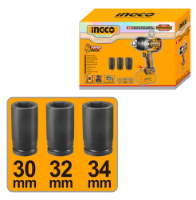 Εικόνα της Κρουστικό Μπουλονόκλειδο Μπαταρίας 20V Li-Ion SOLO 1750-2100Nm INGCO