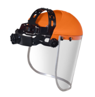 Εικόνα της Προσωπίδα προστασίας διάφανη polycarbonate ενισχυμένη Kraft