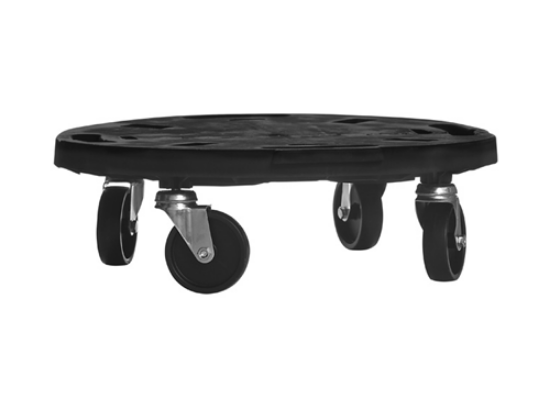 Εικόνα της Πλατφόρμα στρογγυλή πλαστική Φ400 μεταφοράς 275kg Dolly