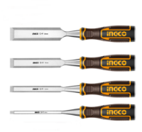 Εικόνα της Σκαρπέλα Ξύλου Σετ 4 τεμ 6-25 INGCO