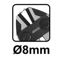 Εικόνα της Ψαλίδι Μπετού 450mm 18'' INGCO