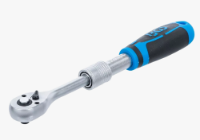 Εικόνα της Καστάνια πτυσσόμενη 1/4'' 6.3mm 190-225mm 72 δόντια Bgs