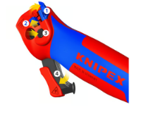 Εικόνα της Απογυμνωτής Ομοαξονικών Καλωδίων 145mm Knipex