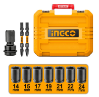 Εικόνα της Μπουλονόκλειδο Κρουστικό Μπαταρίας 42V Li-Ion 600-750Nm + 2*2Ah+φορτιστής Ingco