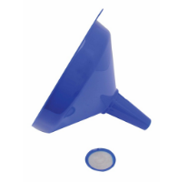 Εικόνα της Χωνί πλαστικό με σίτα 250mm Satra