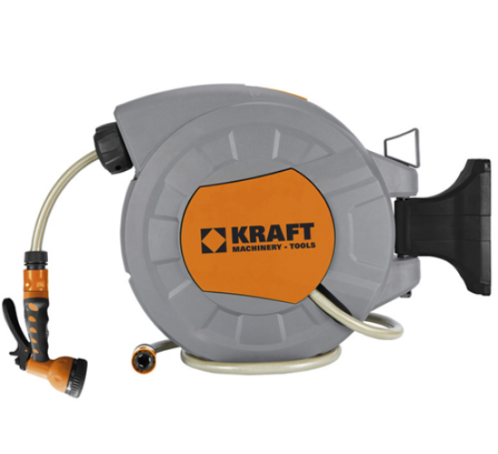 Εικόνα της Αυτόματη ανέμη με λάστιχο 15m Kraft