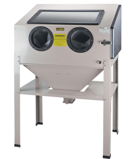 Εικόνα της Καμπίνα Αμμοβολής με Πλαινό Πορτάκι 220 Lt.& Σετ 4 Μπέκ Express