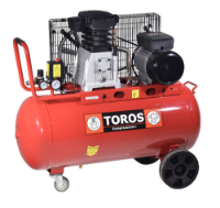 Εικόνα της Αεροσυμπιεστής με ιμάντα 90lit 3Hp 230v Toros