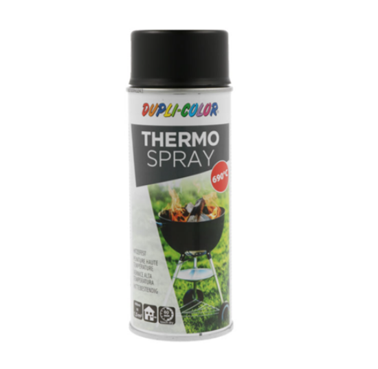 Εικόνα της Σπρέυ θερμοκρασίας Μαύρο (690°C) 400 ml Duplicolor Crafts Motip