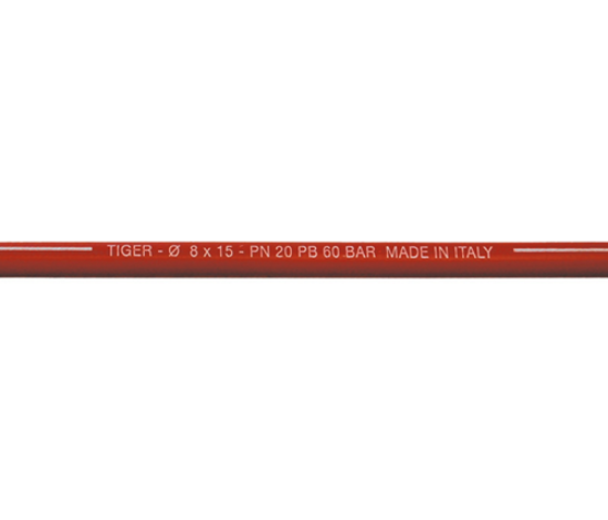 Εικόνα της Σωλήνας αέρος κόκκινος φ6*13mm (λειτουργία 20bar/θραύση 60bar) -20 ° +60 °