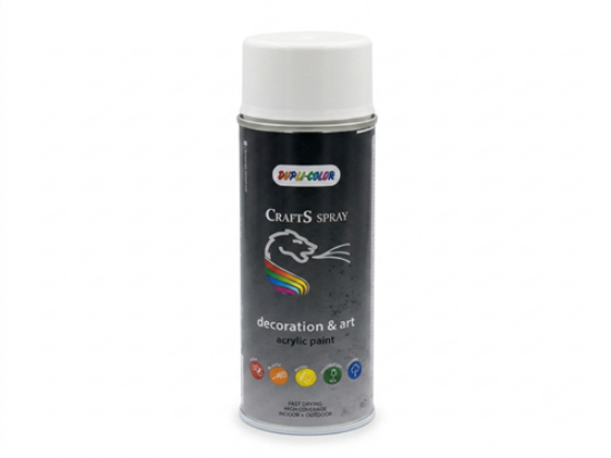 Εικόνα της Σπρέυ λευκό γυαλιστερό ral9010 400ml Duplicolor Crafts Motip