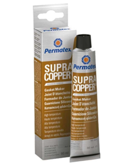 Εικόνα της Φλατζόκολλα χαλκού supra copper 80ml Permatex