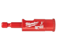 Εικόνα της Αδαμαντινο ποτηροτρύπανο 1/4'' 16mm για πλακάκια πορσελάνης/κεραμιδιού, χυτοσίδηρο ή fiberglass-Milwaukee